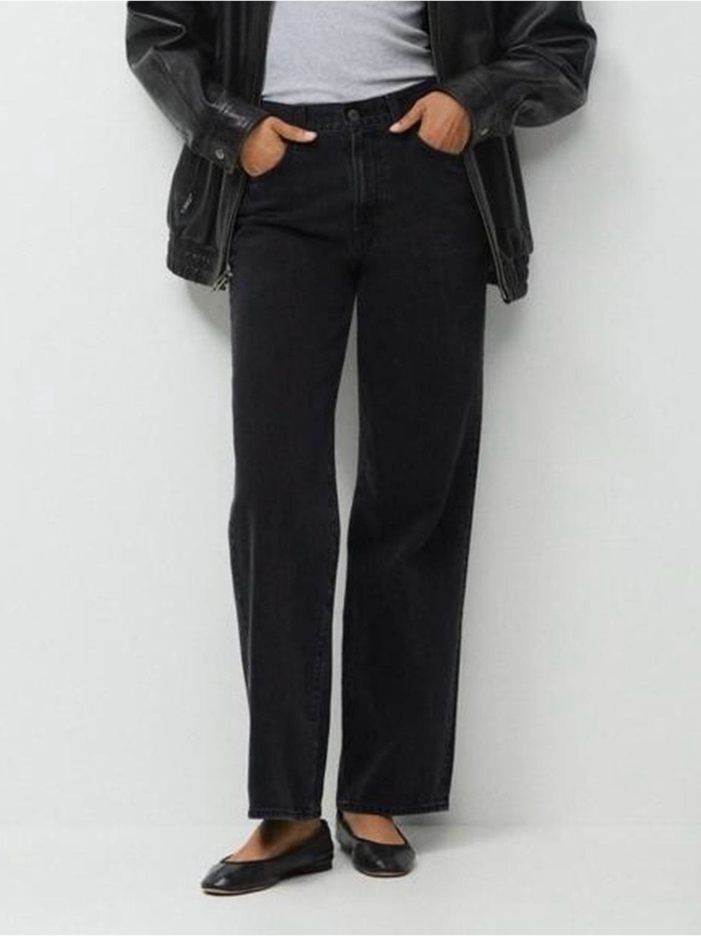 Denim Forum The Farrah Hi Rise Wide-Leg Jeans